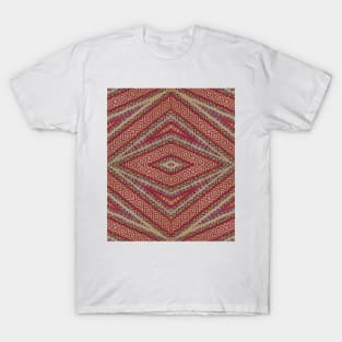 Textured Woven Diamonds T-Shirt